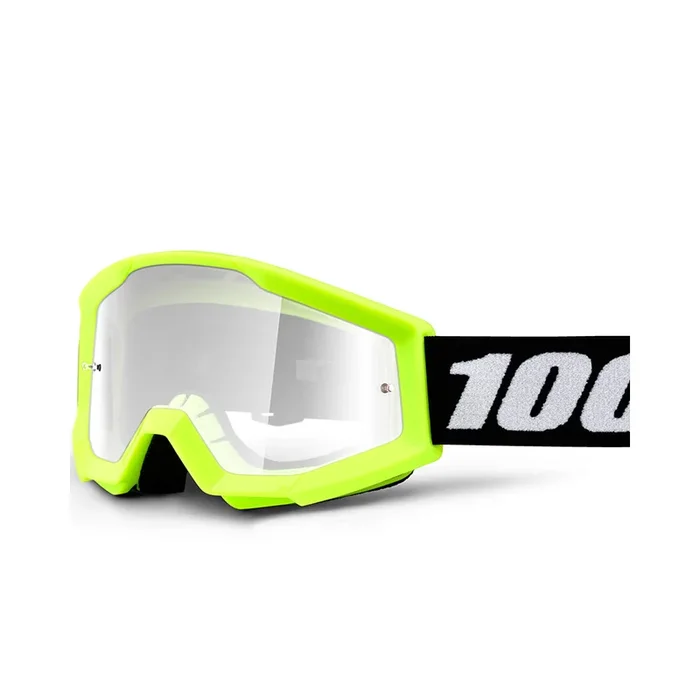Masque Cross STRATA MINI Jaune – Ecran Clair