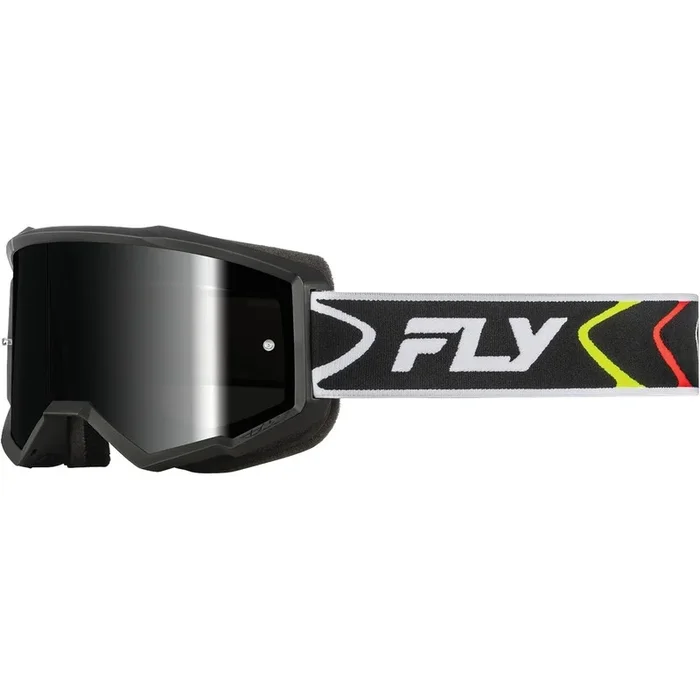 Masque FLY RACING Zone noir/blanc – écran noir
