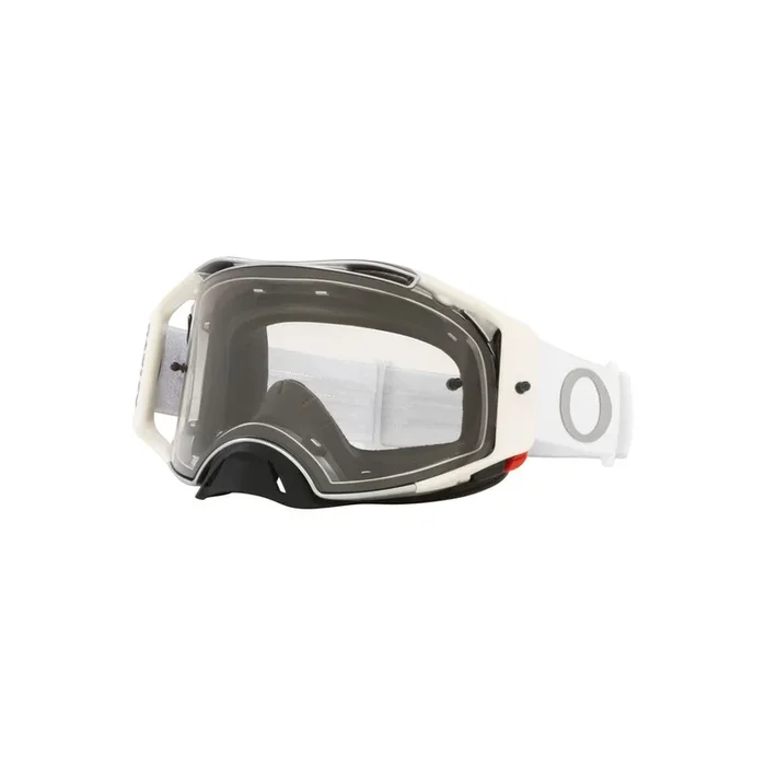 Masque OAKLEY Airbrake MX – Tuff Blocks White écran clair