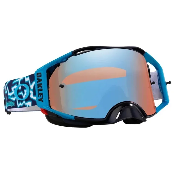 Masque OAKLEY Airbrake MX TLD Blue Lightning – Écran Prizm MX Sapphire