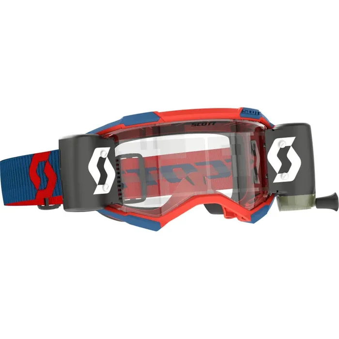 Masque SCOTT Fury WFS Bleu Rouge