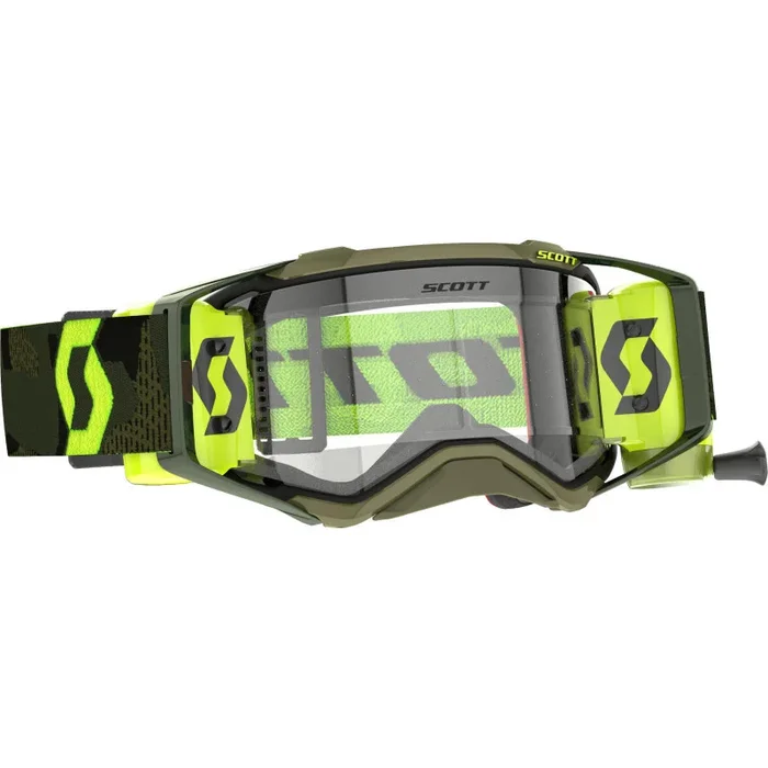 Masque SCOTT Prospect Super WFS Kaki Jaune Fluo