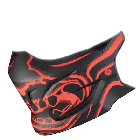 Mentonnière Scorpion Exo SAMURAI – EXO-COMBT EVO – Noir / Rouge Ref : SC0787 / 99-934-017