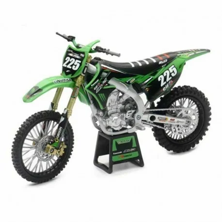 Miniature Kawasaki 450 KXF Bud Racing M.VALIN