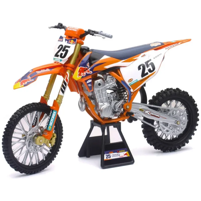 Miniature Moto KTM 450 SX-F Red Bull M. MUSQUIN 1/6°