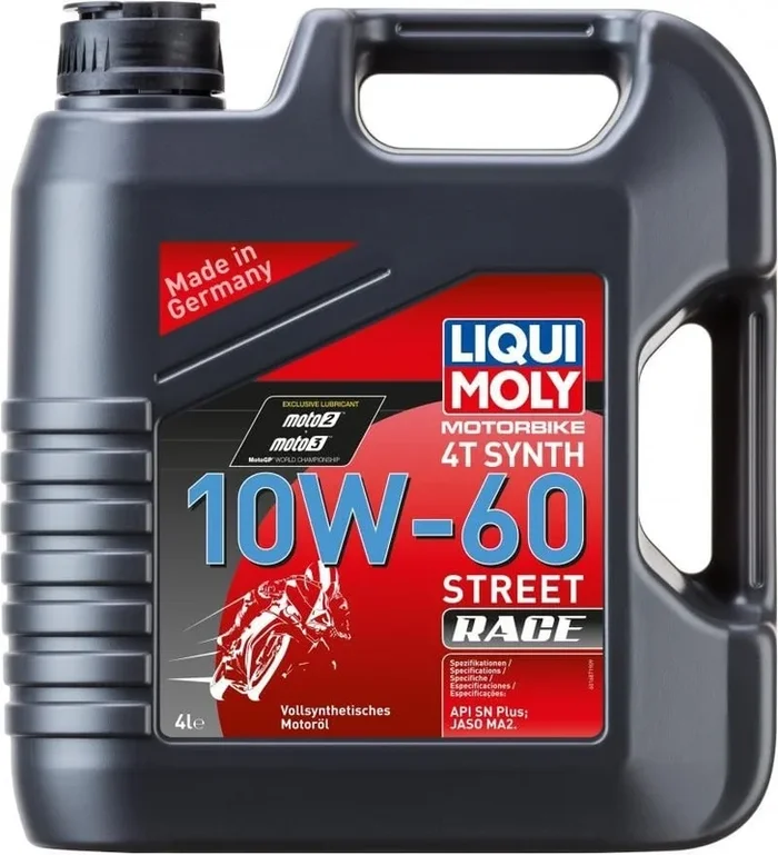 Motorbike 4T Synth 10W-60 Street Race | 1 litre ou 4 litres