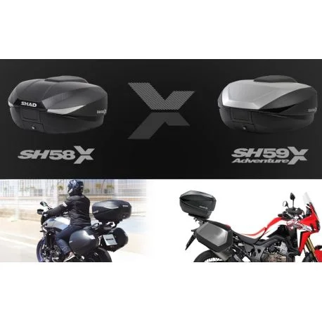 Option Couvercle Top Case SHAD SH58X SH59X