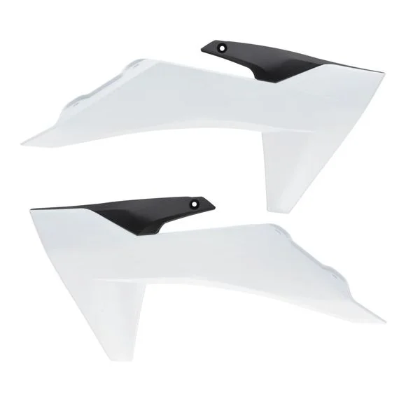 Ouie de radiateur Acerbis – Blanc / NoirKTM 50 50 SX – 2024 – 2025Ref : AE6437