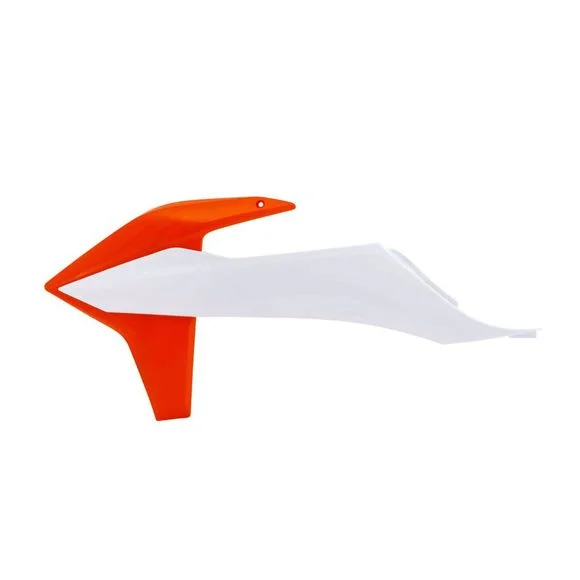 Ouie de radiateur Acerbis BLANC 2/ORANGE – Blanc / Orange Ref : AE3031 / 0023500.485