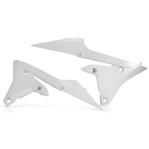Ouie de radiateur Acerbis inférieur blanc Ref : AE0396 / 0017556.030