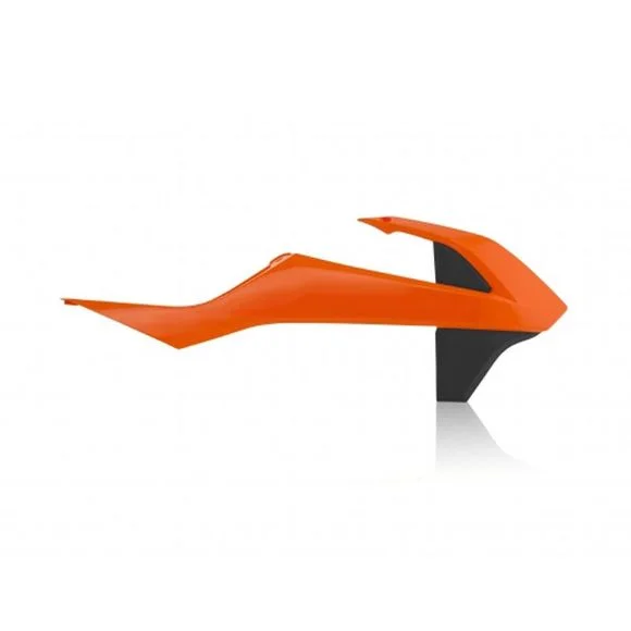 Ouie de radiateur Acerbis ORANGE/NOIR Ref : AE1893 / 0022928.209.016