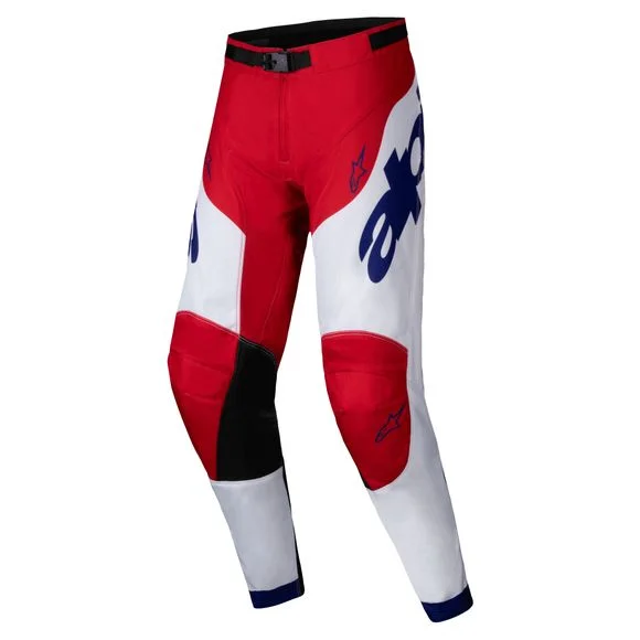 Pantalon cross Alpinestars RACER – VEIL 2025 – Rouge / Blanc Ref : AP3477
