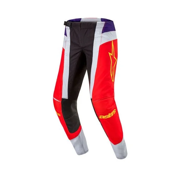 Pantalon cross Alpinestars TECHSTAR – OCURI 2025 – Orange / Violet Ref : AP3180