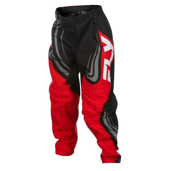 Pantalon cross Fly F-16 – ENFANT – Noir / Rouge Ref : FL1658