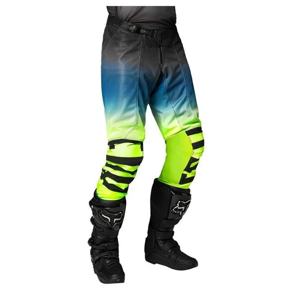 Pantalon cross Fox AIRLINE REEPZ – BLACK YELLOW 2023 – Noir / Jaune Ref : FX3337