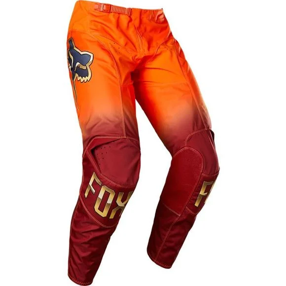 Pantalon cross Fox YOUTH 180 CNTRO – FLUO ORANGE – Orange / Noir Ref : FX3539