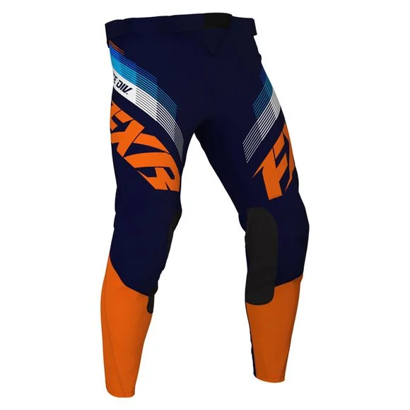 Pantalon cross FXR CLUTCH ORANGE/MIDNIGHT 2021 – Orange / Bleu Ref : FXR0034