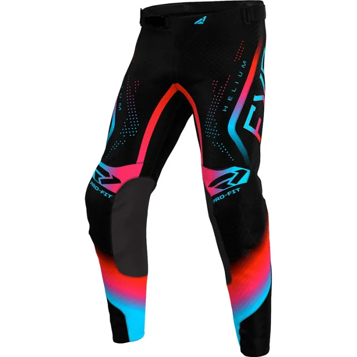 Pantalon Cross FXR HELIUM 2024 Noir Bleu Rouge