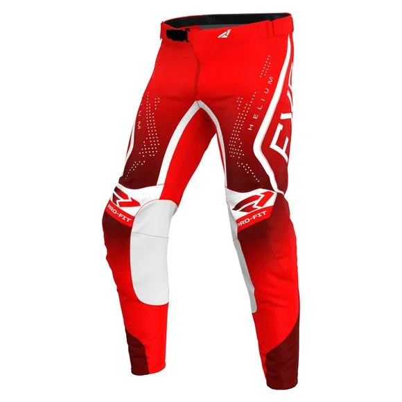Pantalon cross FXR HELIUM 24 2024 – Noir / Rouge Ref : FXR0492