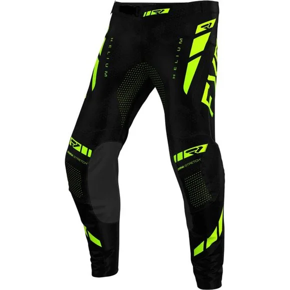 Pantalon cross FXR HELIUM MX 25.7 2025 – Noir / Jaune Ref : FXR1572