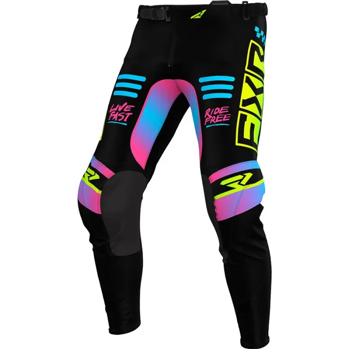 Pantalon Cross FXR PODIUM GLADIATOR 2024 Noir Bleu Rose