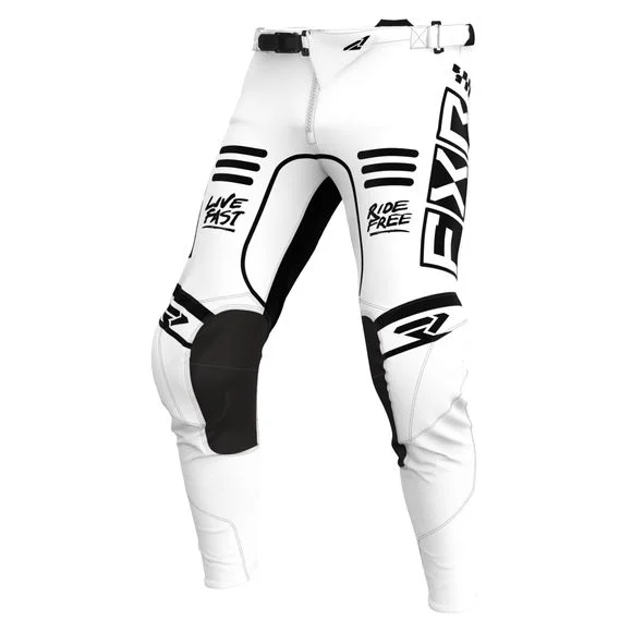 Pantalon cross FXR PODIUM GLADIATOR 24 2024 – Blanc / Noir Ref : FXR0501