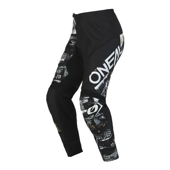 Pantalon cross O’Neal ELEMENT – ATTACK V23 2023 – Noir / Jaune Ref : OL1910