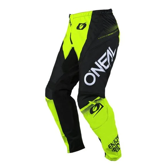 Pantalon cross O&rsquo;Neal ELEMENT – RACEWEAR 2025 – Noir / Jaune Ref : OL2089