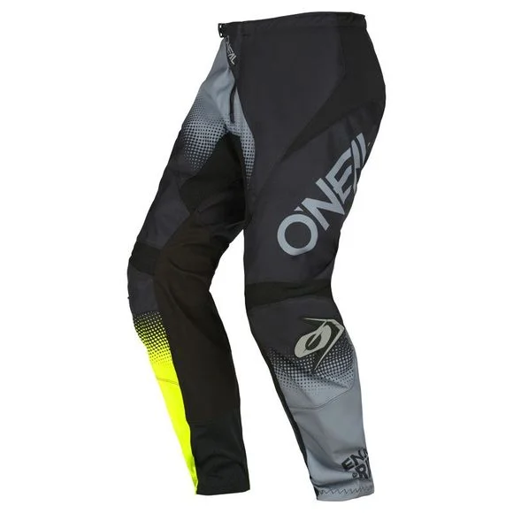 Pantalon cross O’Neal ELEMENT – RACEWEAR V.22 – BLACK GRAY NEON YELLOW 2023 – Noir / Gris Ref : OL1753