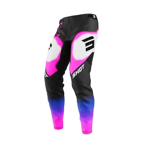 Pantalon cross Shot AEROLITE – ASTRAL 2025 – Bleu / Rose Ref : SO2692