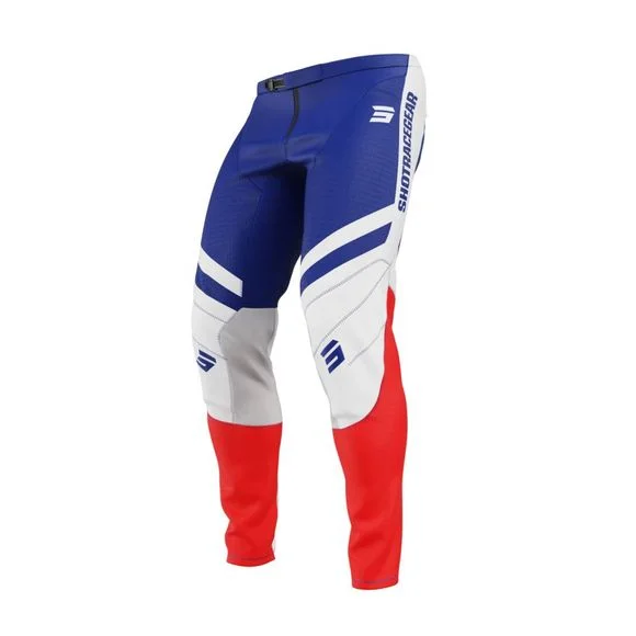 Pantalon cross Shot CONTACT – MYTHIC 2025 – Bleu / Rouge Ref : SO2702