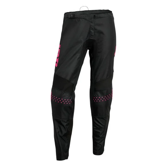 Pantalon cross Thor SECTOR MINIMAL FEMME 2024 – Noir / Rose Ref : TO2840