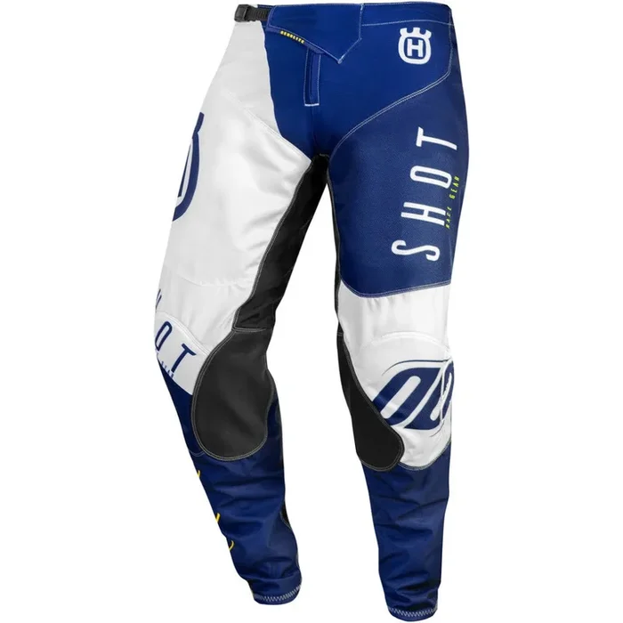 PANTALON HUSQVARNA AEROLITE BLEU/JAUNE