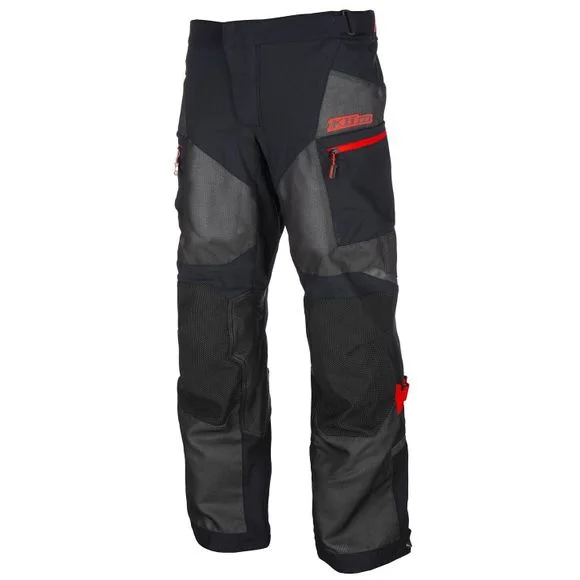 Pantalon KLIM BAJA S4 COURT – Noir / Rouge Ref : KLI0220