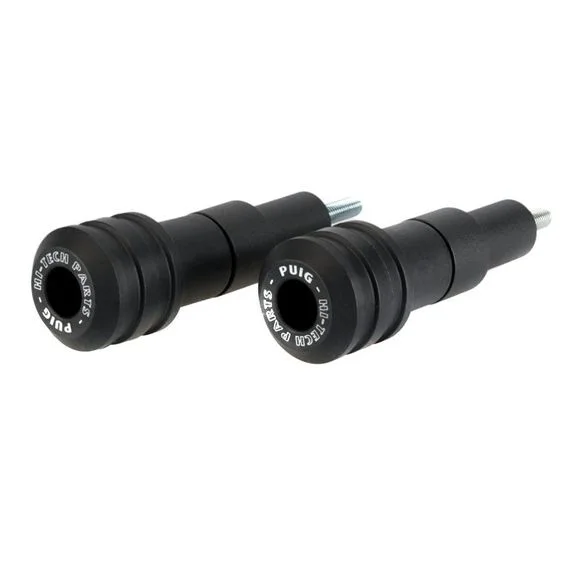 Pare-carter Puig Kit roulettes vintage 2.0 – Noir Ref : 21045N