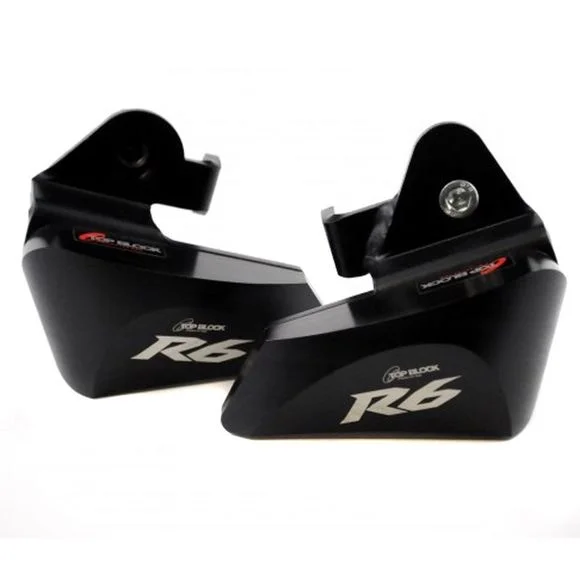 Pare-carter Top Block KIT PATINS – NoirYAMAHA 600 YZF-R6 (RJ15) – 2008 – 2016Ref : TB0090 / RLY22