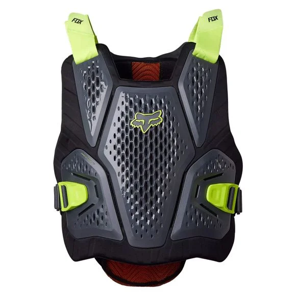 Pare pierre Fox RACEFRAME IMPACT SB D3O 2025 – Noir / Jaune Ref : FX2912-C63229