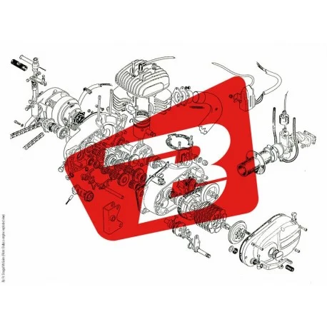 Piece SAV MIVV Collecteur gauche STRONGER POUR MVY037LBSC Yamaha T-Max 530