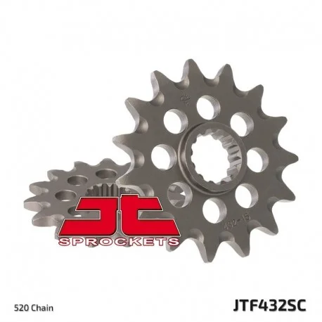 Pignon JT SPROCKETS acier anti-boue 432 – 520