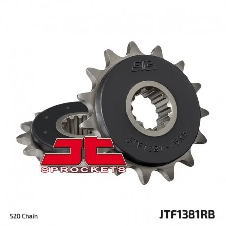 Pignon JT SPROCKETS acier anti-bruit 1381 – 520