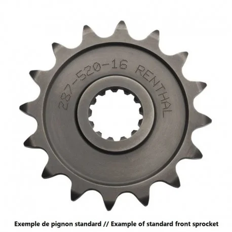 Pignon RENTHAL acier standard 307A – 520