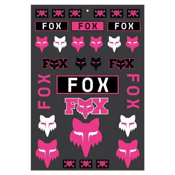 Planche de stickers Fox LEGACY TRACK PACK – Rose Ref : FX4924 / 32536-170-OS