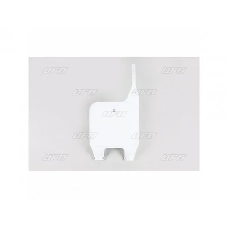 Plaque numero frontale UFO blanc Honda CR125R/250R/500R