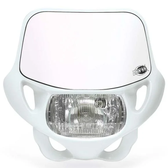 Plaque phare Acerbis DHH CERTIFIED Universel – Blanc Ref : AE0053
