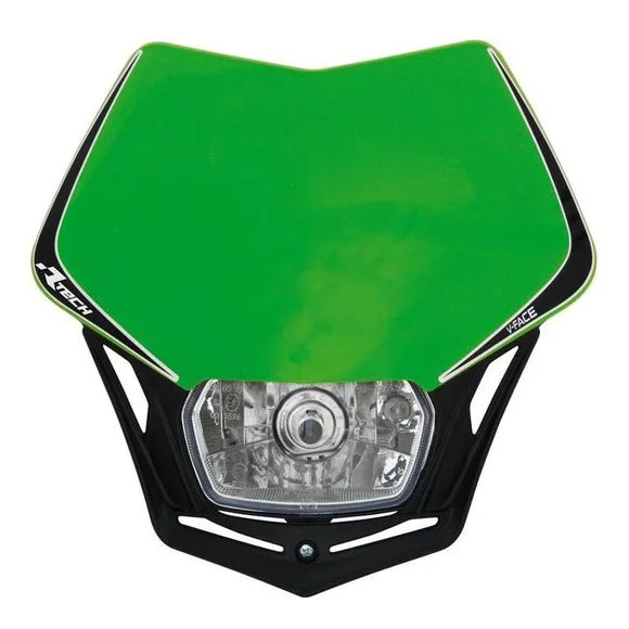 Plaque phare R-tech V-FACE Universel – Vert Ref : RTH0009