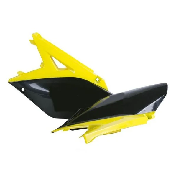 Plaques latérales Polisport COULEUR JAUNE/NOIRSUZUKI 250 RM-Z 250 – 2010 – 2018Ref : PS417YN05 / 1086612001