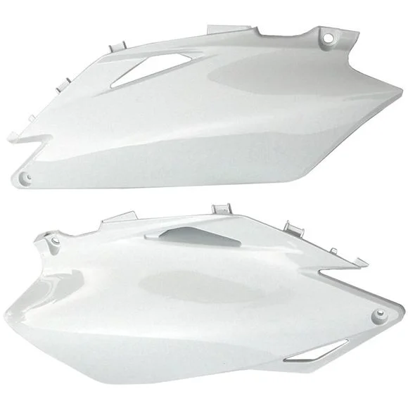 Plaques latérales Ufo blancYAMAHA 450 YZ 450 F (CJ15) – 2010 – 2013Ref : UF0672 / 1087843001