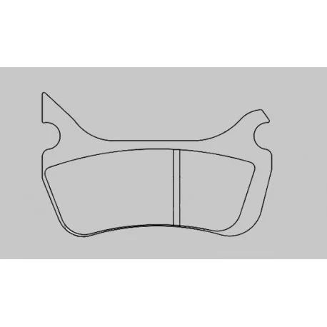 Plaquettes de frein BERINGER Racing MX metal fritte – KIT1258RSI