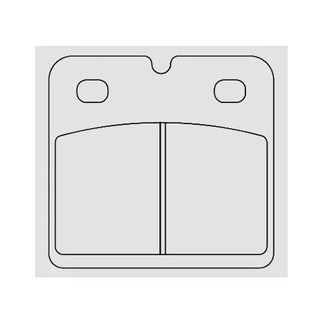 Plaquettes de frein BERINGER Touring metal fritte – KIT506F3