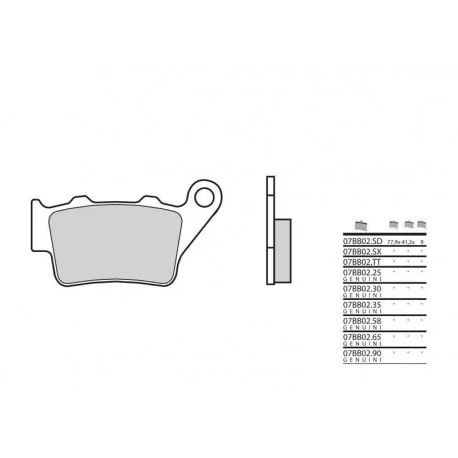 Plaquettes de frein BREMBO Off-Road TT carbone ceramique – 07BB02TT